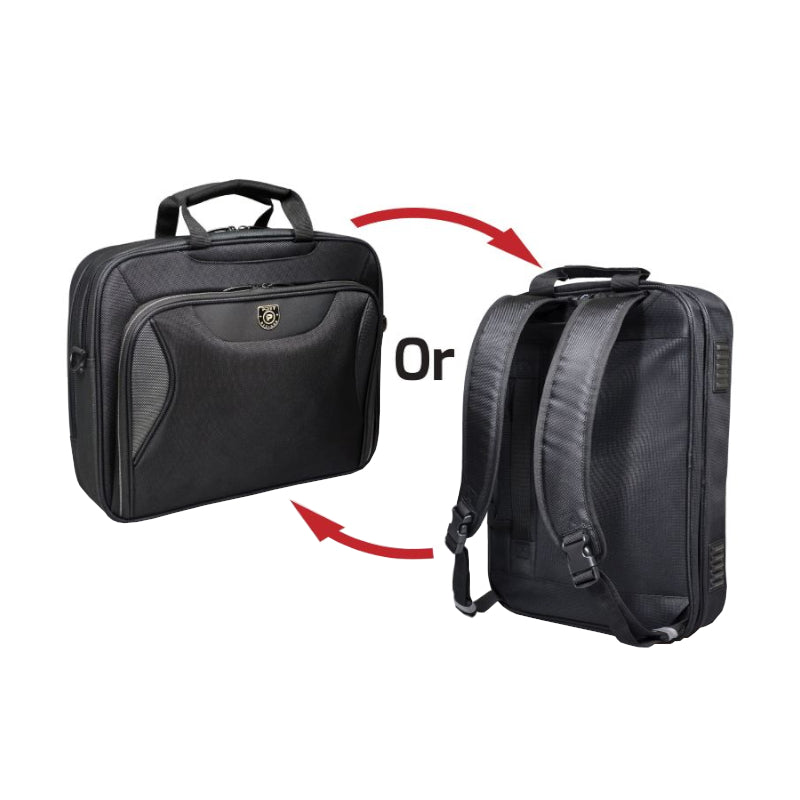Port Designs Manhattan 15.6 Combo Toploader Backpack
