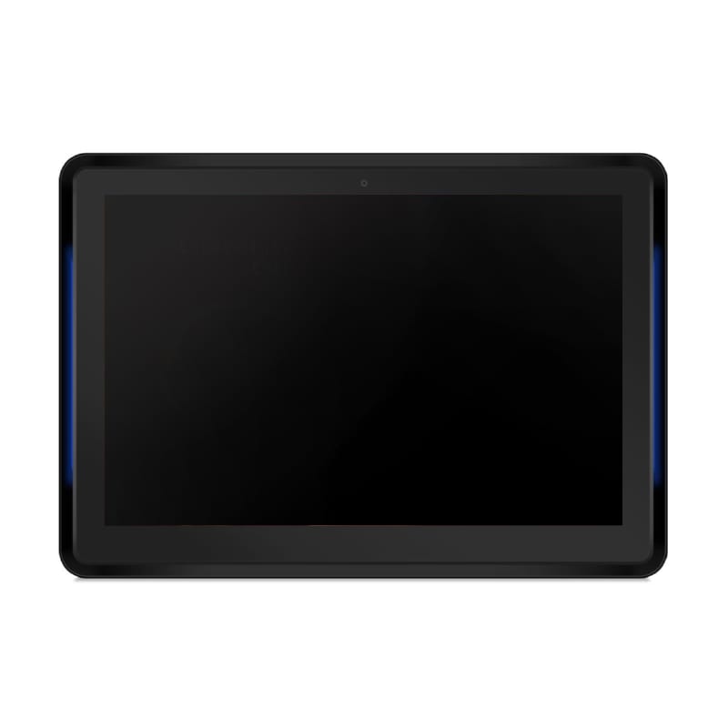 Android 6.0 10.1 AIO RK3288 A17 2GB RAM 8GB storage POE with LED colour Bar for meeting room signage and access control - Black