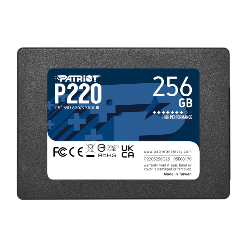 Patriot P220 256GB 2.5 SSD